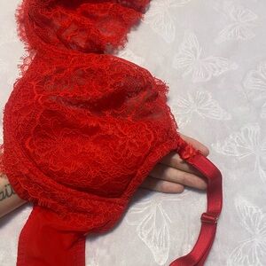 Victoria's Secret Vibrant Red Lingerie